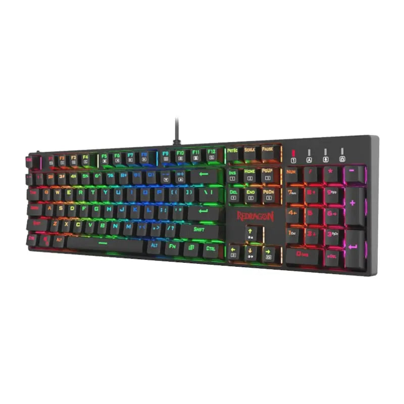 REDRAGON SURARA MECHANICAL RGB Gaming Keyboard – Black Redragon