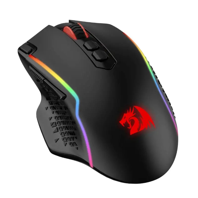 REDRAGON Taipan Pro 10000DPI RGB Wireless Gaming Mouse – Black Redragon