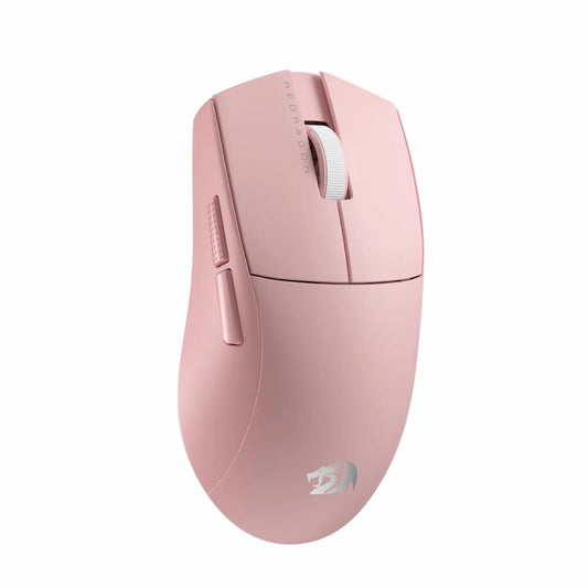 REDRAGON M916 PRO 1K 3-Mode Wireless Gaming Mouse – Pink