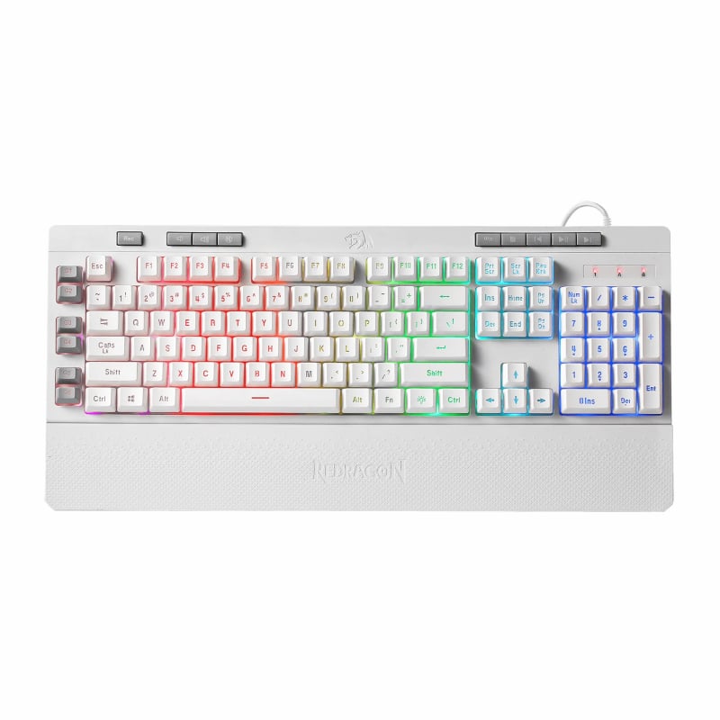 REDRAGON SHIVA Membrane Keyboard – White