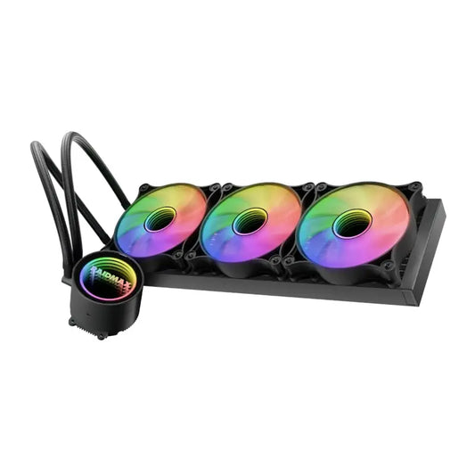 Raidmax Infinita 360mm ARGB Liquid CPU Cooler – Black Y.M Techprops