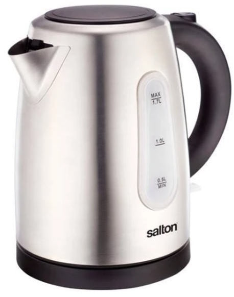 Salton 1.7L Stainless Steel Kettle Salton