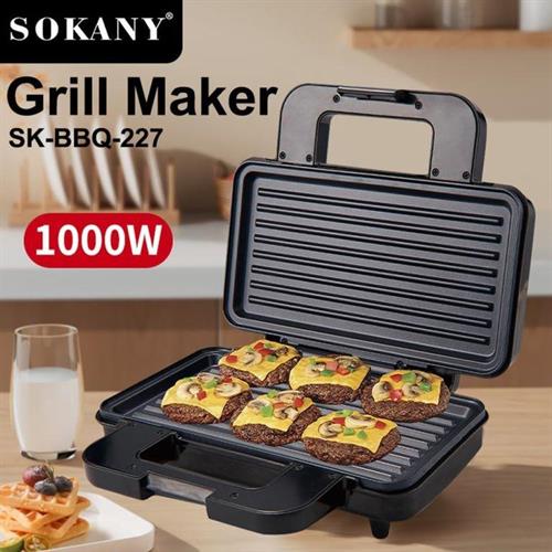 Sokany Multifunctional Grill Maker- Non-Stick Sokany