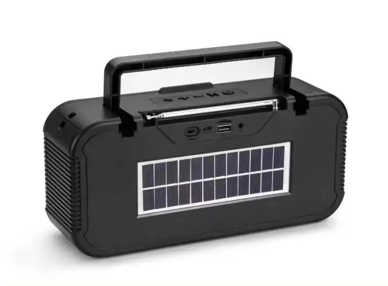 Solar Powered Bluetooth Speaker with Torch Light Y.M Techprops