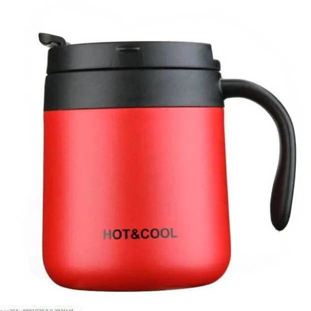 Stainless Steel Leak Proof Vacuum Coffee Mug with Handle Y.M Techprops