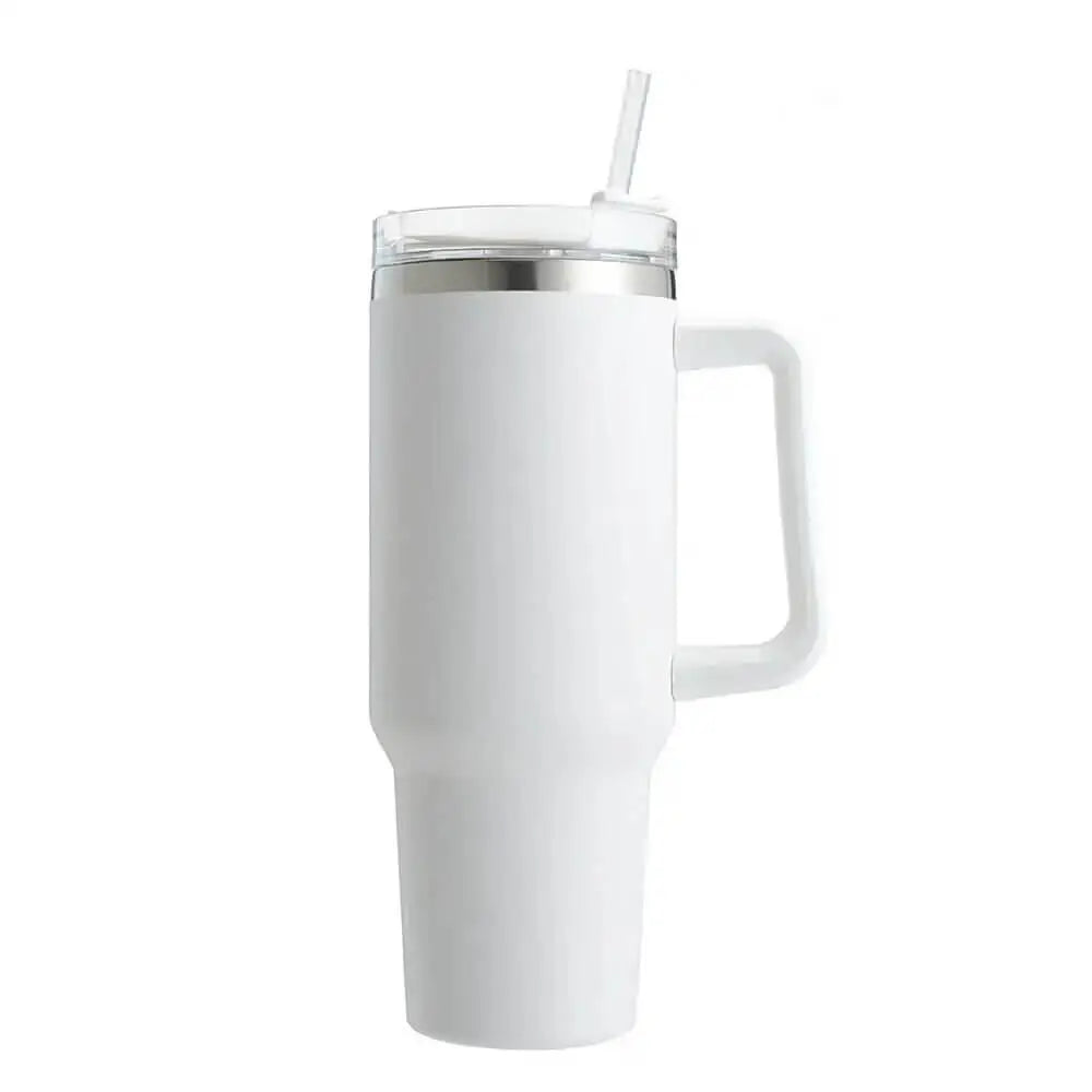 Stainless Steel Vacuum Flask with Straw 900ml Y.M Techprops