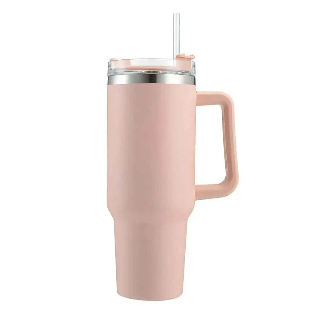 Stainless Steel Vacuum Flask with Straw 900ml Y.M Techprops