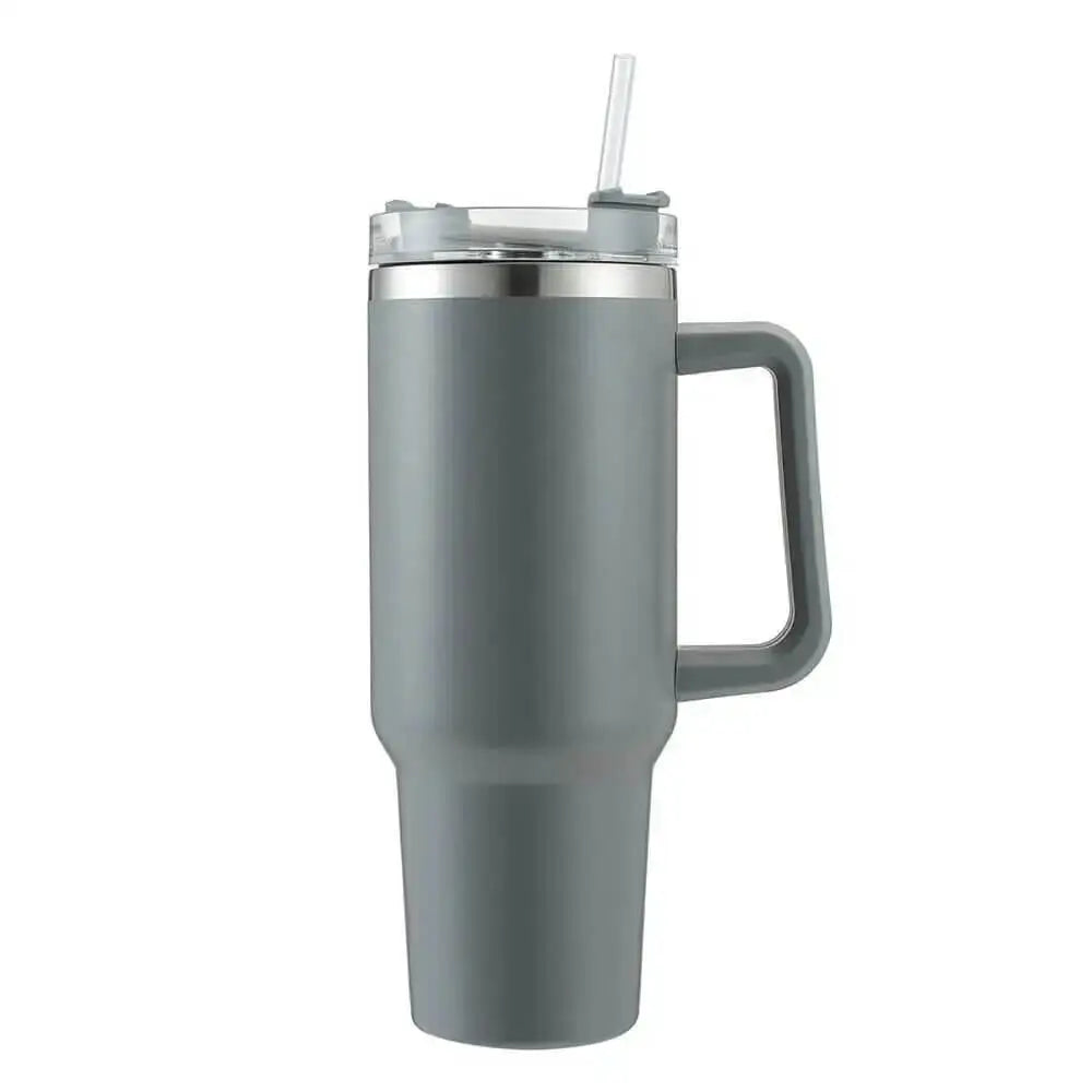 Stainless Steel Vacuum Flask with Straw 900ml Y.M Techprops