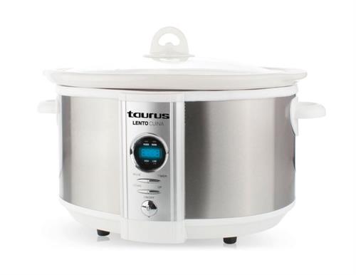 Taurus 6.5L Stainless Steel Digital Slow Cooker Taurus