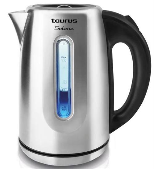 Taurus Stainless Steel 1.7L Cordless Kettle 2200W Taurus