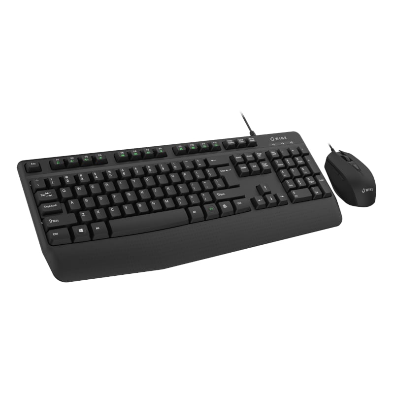 WINX DO Essential Wired Keyboard and Mouse Combo WINX