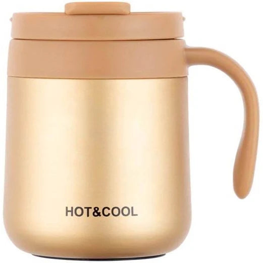 Stainless Steel Leak Proof Vacuum Coffee Mug with Handle Y.M Techprops